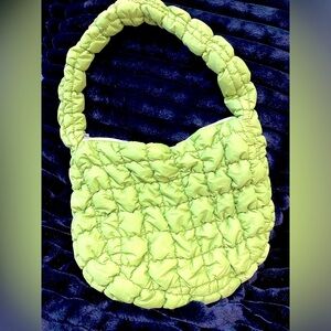 Small quilted puffer bag